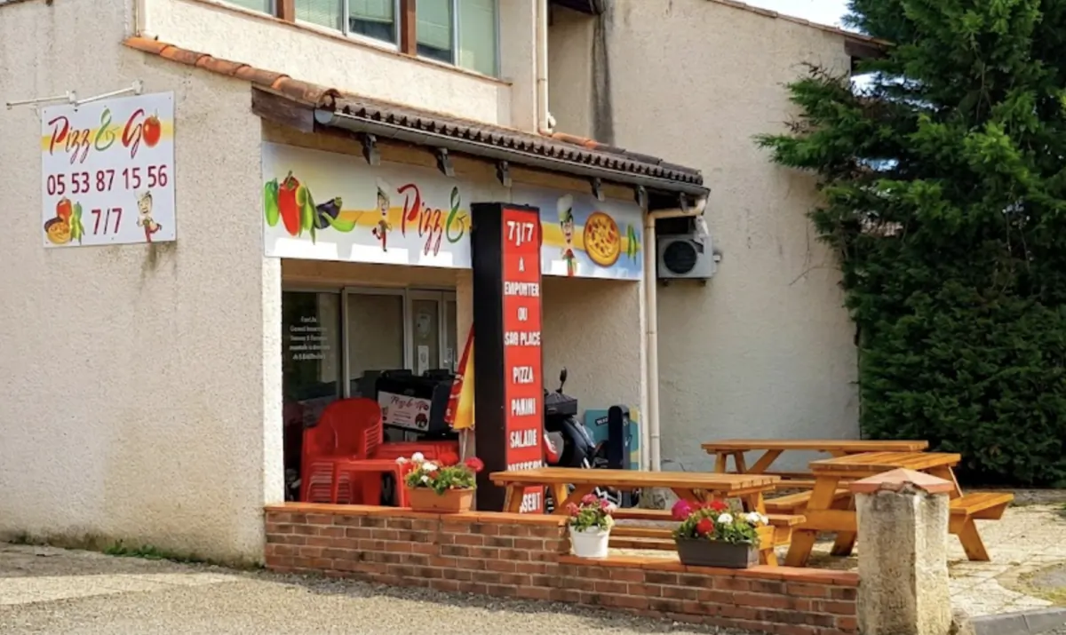 Façade de la pizzeria Pizz & Go à Foulayronnes